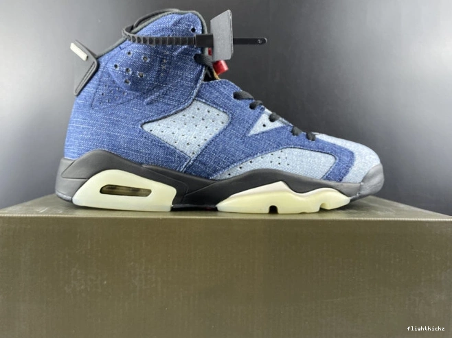 Air Jordan Denim Washed CT5350-401 6 0818